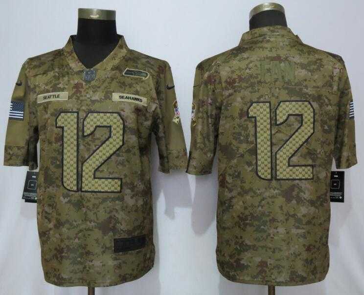 Nike Seahawks 12 Fan Camo Salute To Service Limited Jersey,We sell and wholesale Nike Seahawks 12 Fan Camo Salute To Service Limited Jersey on line form chian!
